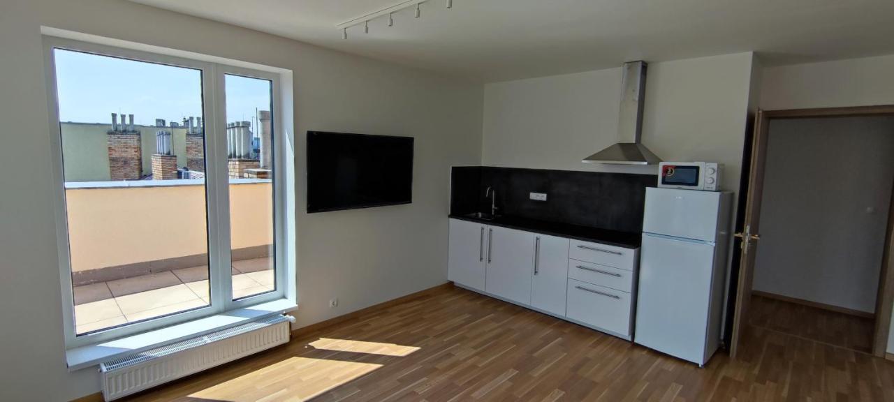 Penthouse # 81 With Panoramic City View In Elite Rezidence With Free Parking 布拉格 外观 照片