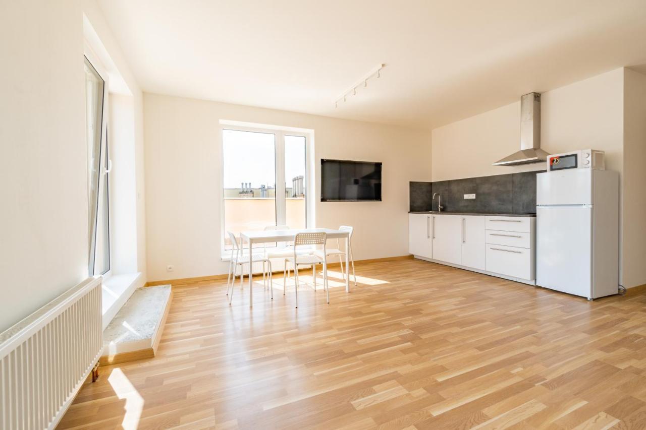 Penthouse # 81 With Panoramic City View In Elite Rezidence With Free Parking 布拉格 外观 照片