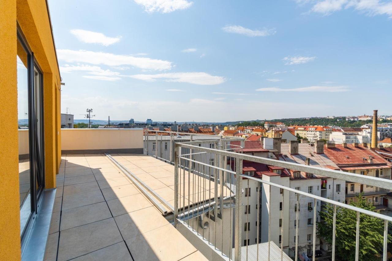 Penthouse # 81 With Panoramic City View In Elite Rezidence With Free Parking 布拉格 外观 照片